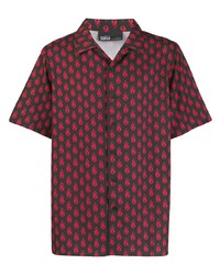 Vision Of Super Flame Print Boxy Fit Shirt