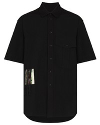 Song For The Mute Fringed Patch Short Sleeve Shirt