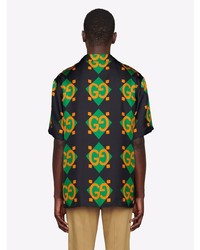 Gucci Geometric Logo Print Shirt