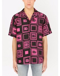 Dolce & Gabbana Geometric Logo Shortsleeved Shirt