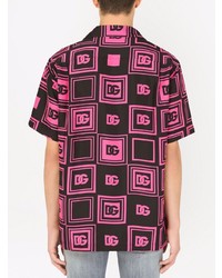 Dolce & Gabbana Geometric Logo Shortsleeved Shirt