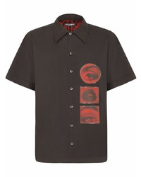 Dolce & Gabbana Graphic Patch Shortsleeved Shirt