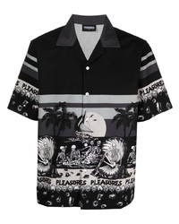 Pleasures Graphic Print Cotton Shirt