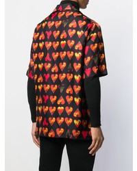 Versace Heart Print Shirt