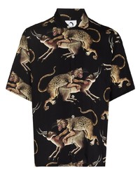 Endless Joy Leopard Short Sleeve Shirt