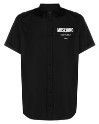 Moschino Logo Print Short Sleeve Shirt