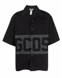 Gcds Logo Print Short Sleeved Shirt