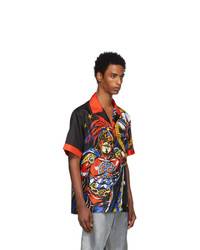 Dolce and Gabbana Multicolor Captain Sicily Shirt