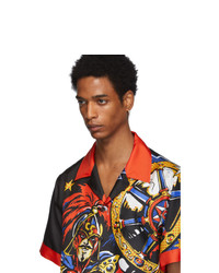 Dolce and Gabbana Multicolor Captain Sicily Shirt