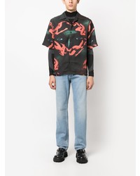 Misbhv Obsession Buttoned Bowling Shirt