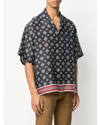 DSQUARED2 Oversized Printed Shirt