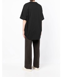 Jil Sander Patched Baseball Shirt