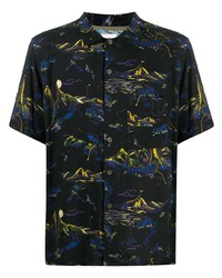 PS Paul Smith Patterned Short Sleeve Shirt