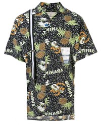 Maison Mihara Yasuhiro Pineapple Print Shirt