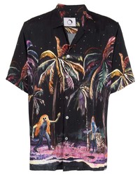 Endless Joy Rimba Tropical Print Hawaiian Shirt