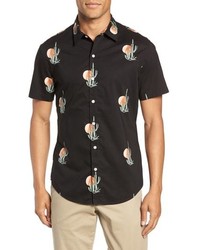 Bonobos Riviera Slim Fit Cactus Sunset Sport Shirt