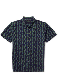 Marc by Marc Jacobs Slim Fit Printed Cotton Shirt