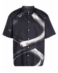 Daily Paper Snake Print Shirt