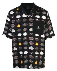 Marcelo Burlon County of Milan Ufo Pattern Camp Shirt
