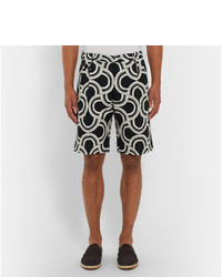 Dolce & Gabbana Printed Linen Shorts