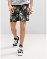 Stussy Shorts With Palm Print