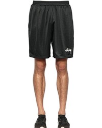 Stussy Logo Printed Mesh Shorts