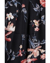 Joie Anatase Floral Print Silk Top
