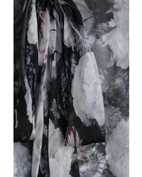 Alexander McQueen Printed Silk Blouse