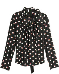 Marc Jacobs Printed Silk Blouse