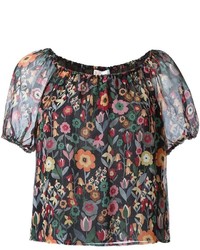 RED Valentino Floral Print Blouse