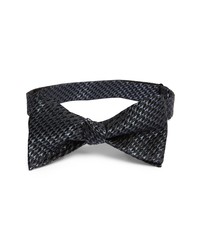 Nordstrom Men's Shop Garnet Textured Silk Bow Tie