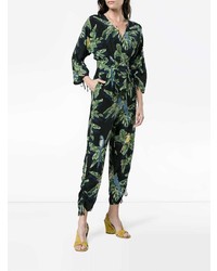 Stella McCartney Silk Parrot Print Jumpsuit