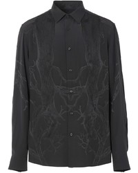 Burberry Elm Silk Jacquard Shirt