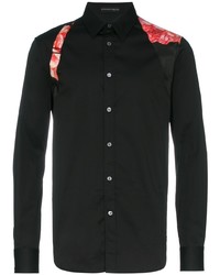 Alexander McQueen Silk Belted Detail Shirt