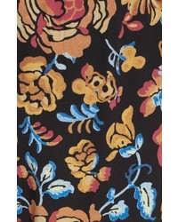 Etro Floral Print Silk Pants