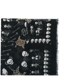 Alexander McQueen Voodoo Skull Scarf