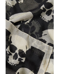 The Kooples Printed Scarf With Silk