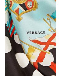 Versace Printed Silk Scarf