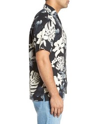 Tommy Bahama Aloha Fronds Print Silk Camp Shirt