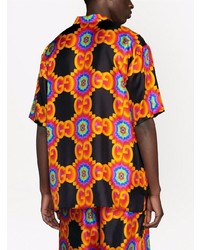 Gucci Gg Kaleidoscope Silk Shirt
