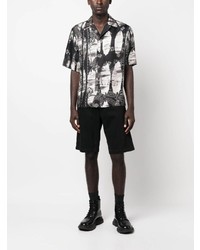 Amiri Graphic Print Silk Shirt