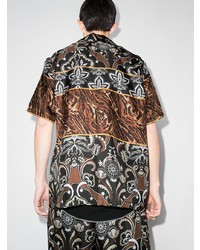 Edward Crutchley Patchwork Silk Shirt