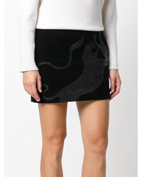 Saint Laurent Tiger Print Skirt