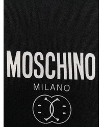 Moschino Silk Logo Print Tie