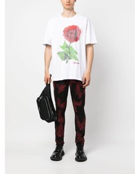 Ksubi Abstract Print Low Rise Jeans