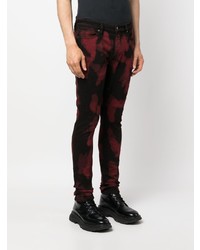 Ksubi Abstract Print Low Rise Jeans