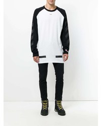 Off-White Check Skinny Jeans