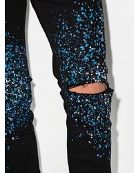Amiri Crystal Painter Skinny Jeans