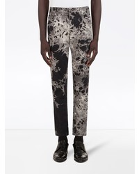 Dolce & Gabbana Foliage Print Skinny Jeans