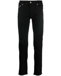 VERSACE JEANS COUTURE Logo Print Skinny Cut Jeans